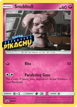 Snubbull SM Black Star Promos #SM200