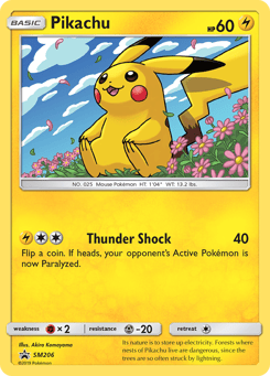 Pikachu SM Black Star Promos #SM206