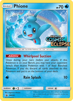 Phione SM Black Star Promos #SM220