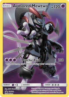Armored Mewtwo SM Black Star Promos #SM228