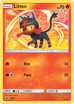 Litten SM Black Star Promos #SM23