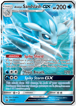 Alolan Sandslash-GX SM Black Star Promos #SM236