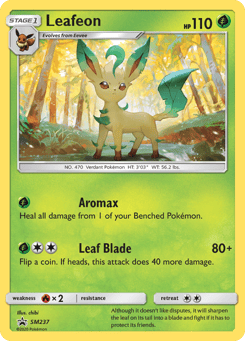 Leafeon SM Black Star Promos #SM237