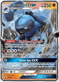 Carracosta-GX SM Black Star Promos #SM239