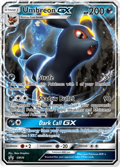 Umbreon-GX SM Black Star Promos #SM36
