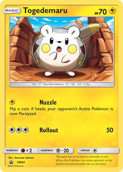 Togedemaru SM Black Star Promos #SM44