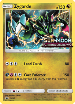 Zygarde SM Black Star Promos #SM48