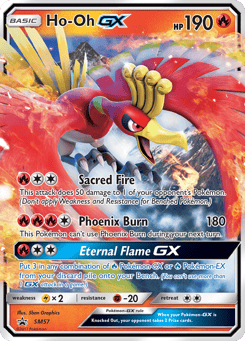 Ho-Oh-GX SM Black Star Promos #SM57