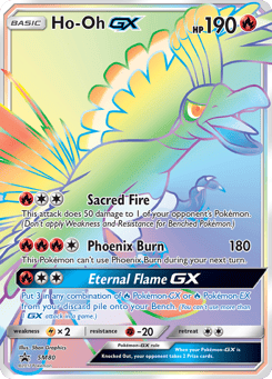Ho-Oh-GX SM Black Star Promos #SM80
