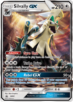 Silvally-GX SM Black Star Promos #SM91