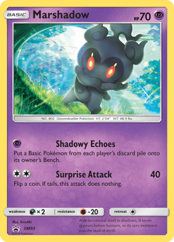 Marshadow SM Black Star Promos #SM93
