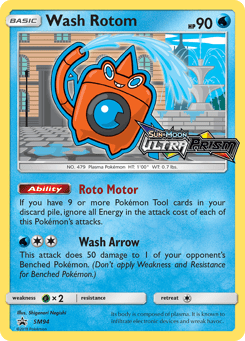 Wash Rotom SM Black Star Promos #SM94