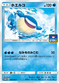 Japanese Wailmer (ホエルコ)