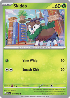 Skiddo Scarlet & Violet #11
