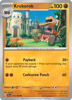 Krokorok Scarlet & Violet #116
