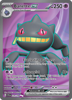 Banette ex Scarlet & Violet #229