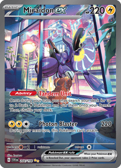 Miraidon-ex Scarlet & Violet #244