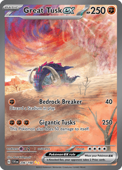 Riesenzahn-ex Scarlet & Violet #246