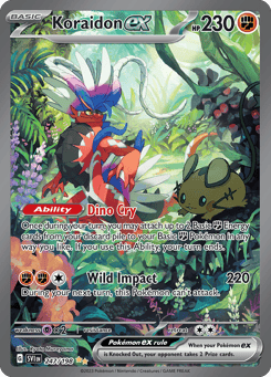 Koraidon-ex Scarlet & Violet #247