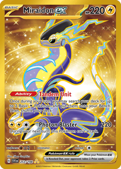 Miraidon-ex Scarlet & Violet #253
