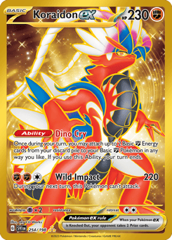 Koraidon-ex Scarlet & Violet #254