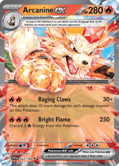 Arcanine ex Scarlet & Violet #32