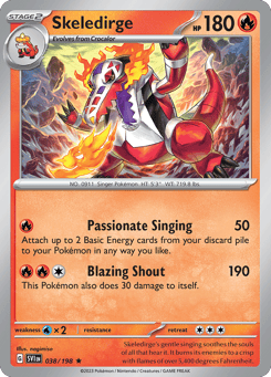Skeledirge Scarlet & Violet #38