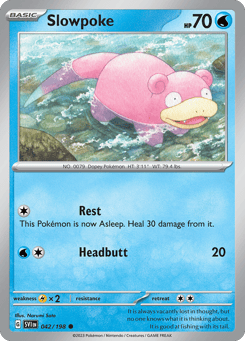 Slowpoke Scarlet & Violet #42