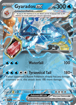Gyarados ex Scarlet & Violet #45