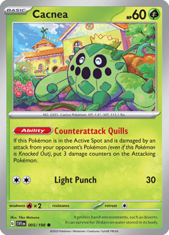 Cacnea Scarlet & Violet #5
