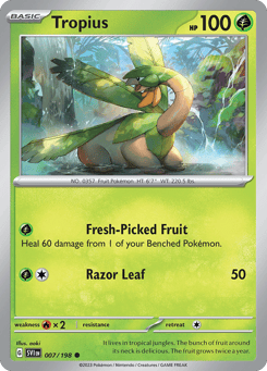 Tropius Scarlet & Violet #7