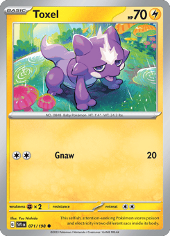 Toxel Scarlet & Violet #71