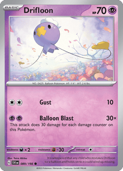 Drifloon Scarlet & Violet #89