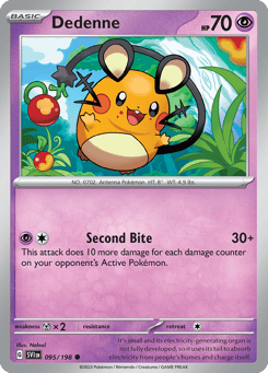 Dedenne Scarlet & Violet #95
