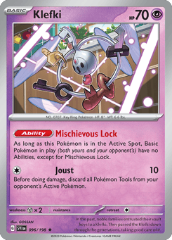 Klefki Scarlet & Violet #96