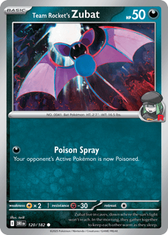 Team Rocket's Zubat Destined Rivals #120