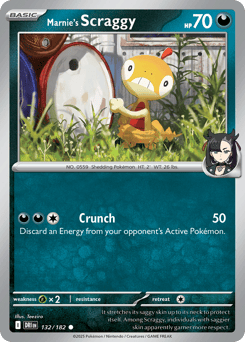 Marnie's Scraggy Destined Rivals #132