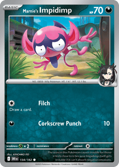 Marnie's Impidimp Destined Rivals #134