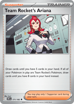 Team Rocket's Ariana Destined Rivals #171