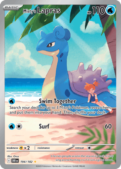 Misty's Lapras Destined Rivals #194
