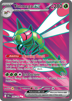 Yanmega ex Destined Rivals #206