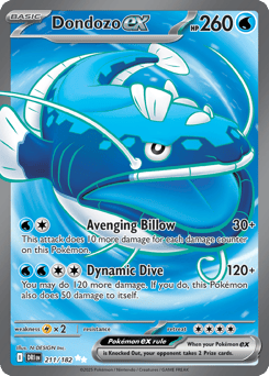 Dondozo ex Destined Rivals #211