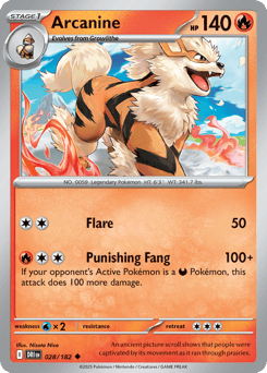Arcanine Destined Rivals #28