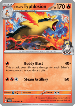 Ethan's Typhlosion Destined Rivals #34