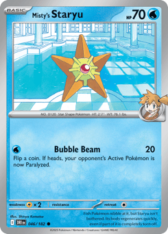 Misty's Staryu Destined Rivals #46