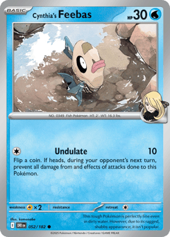 Cynthia's Feebas Destined Rivals #52