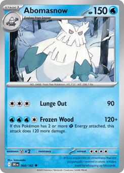 Abomasnow Destined Rivals #60