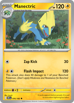 Manectric Destined Rivals #76