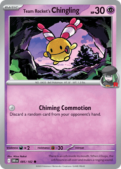 Team Rocket's Chingling Destined Rivals #85