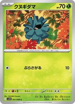 Japanese Pineco (クヌギダマ)